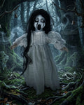 The Banshee's Path - OOAK Scary Creepy Doll 16" Hand Painted Horror Haunting Art