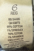 American Eagle Real Flare Jeans Women 6 Blue Dark Wash Low Rise