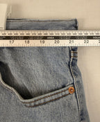 Levi's 550 Relaxed Fit Mens Blue Jeans Size 42x34 Light Wash 100% Cotton