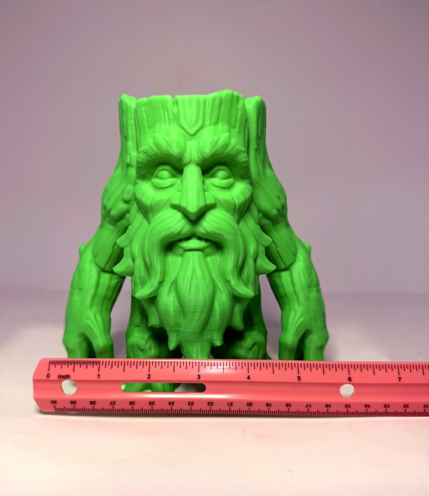 3D Printed Green Man Planter - 6 Inch - Indoor
