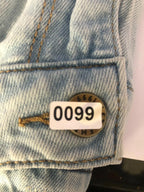 Empyre Jeans Tori Baggy Distressed Light Wash Denim Skater Grunge Womens Size 3