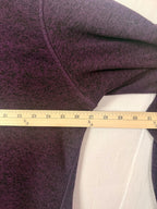 Eddie Bauer Sweater Men TXL Burgundy 1/4 Zip Hiking Fleece Outdoors Pullover