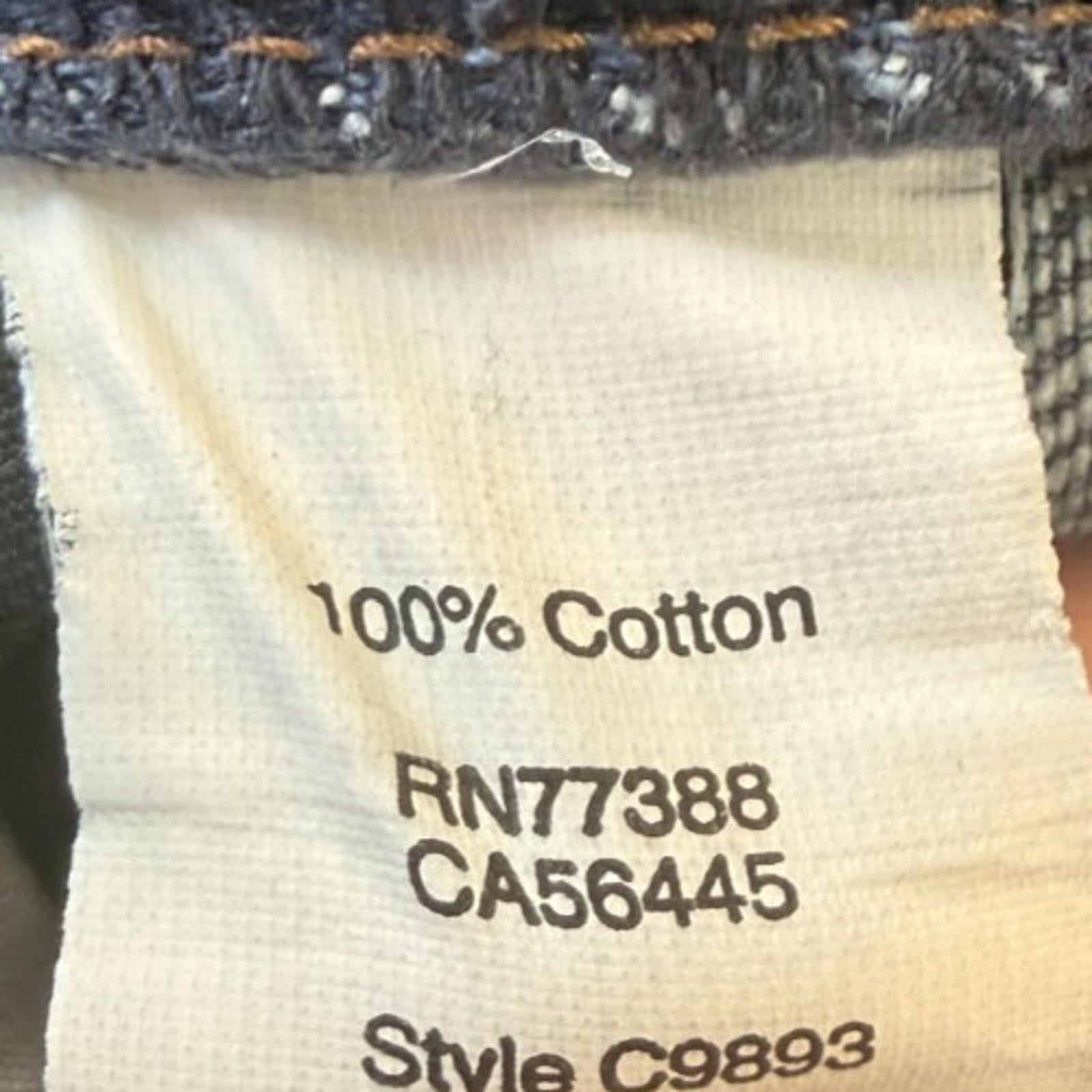 35X32 J. CREW Blue "Sutton" Denim Jeans Men's Size 35X32