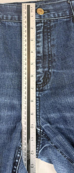 Lauren Ralph Lauren Jeans Women Size 12P Petite Blue Classic Straight Whiskers