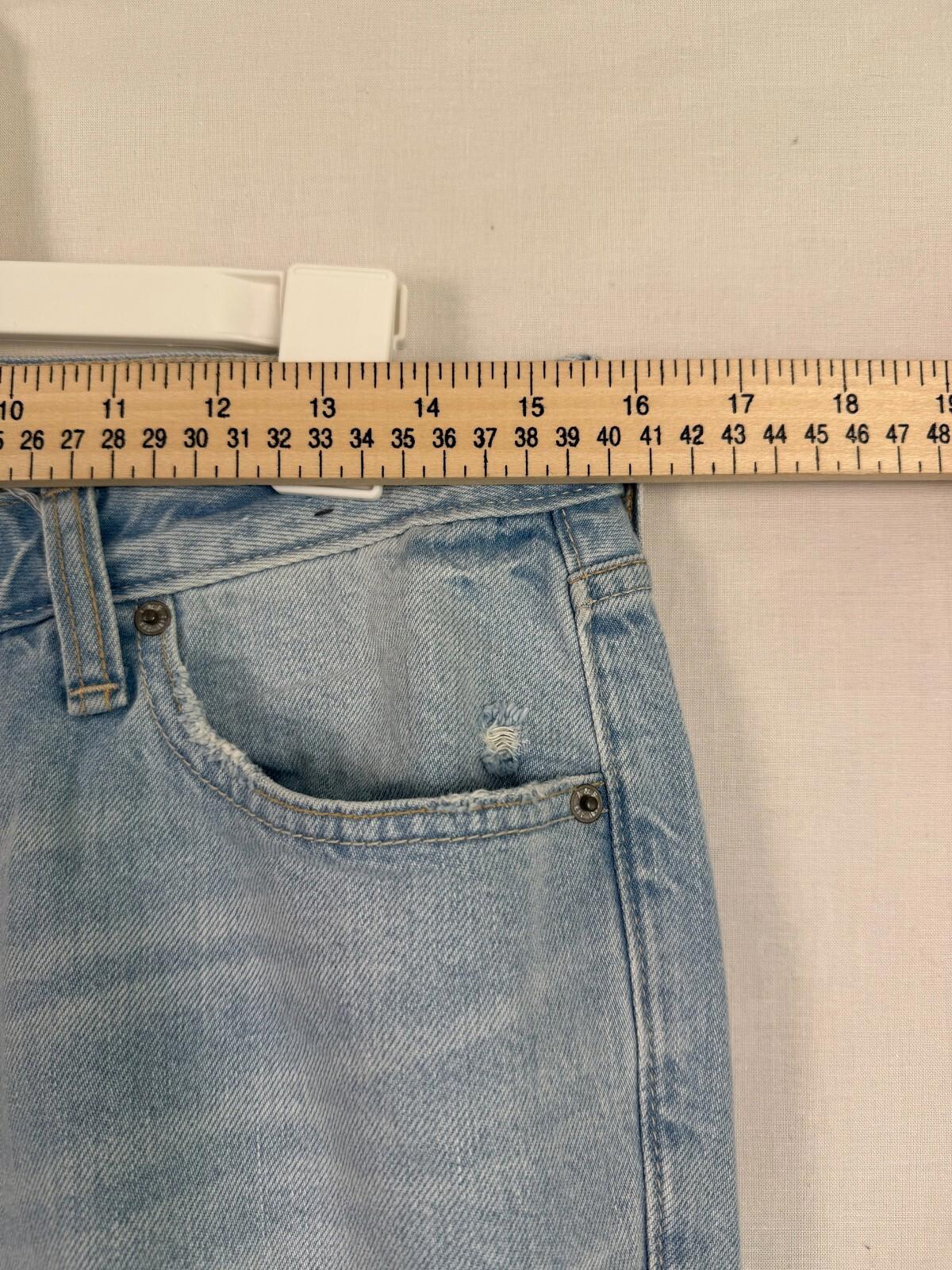 Aeropostale Jeans Womens Sz 28 Distressed Y2K