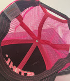 Womens Stihl Outfitters Chainshaw Mesh Trucker Snapback Hat Cap Hunt Gray Pink