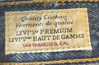 Levis 501 Cutoff Shorts Womens W25 Blue Distressed Mid Rise Button Fly Raw Hem