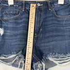 American Eagle Shorts Womens 8 Blue Jean Cutoff Tomgirl Distressed