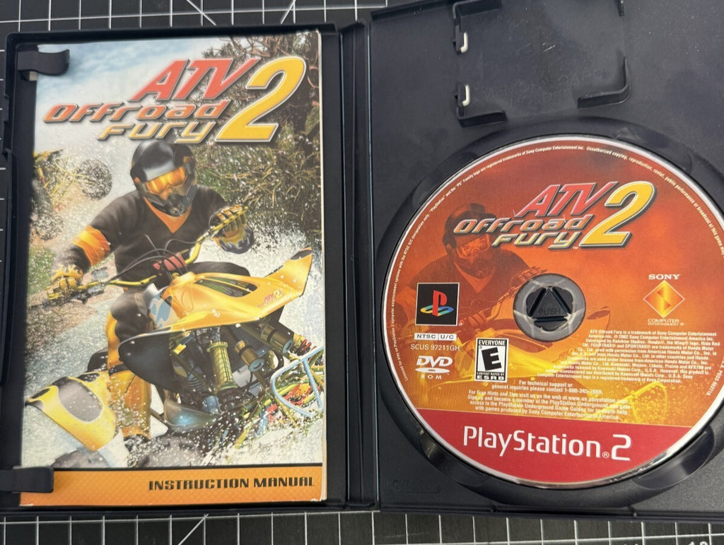 ATV Offroad Fury 2 (PlayStation 2 PS2) CIB with manual