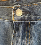 Levis 505 Mens 40x30 Straight Fit Denim Jeans Pants Medium Wash