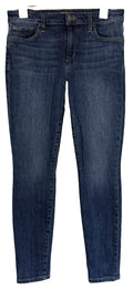 Joes The Icon Mid Rise Skinny Ankle Womens Jeans Sz 29 Dark Wash Stretch