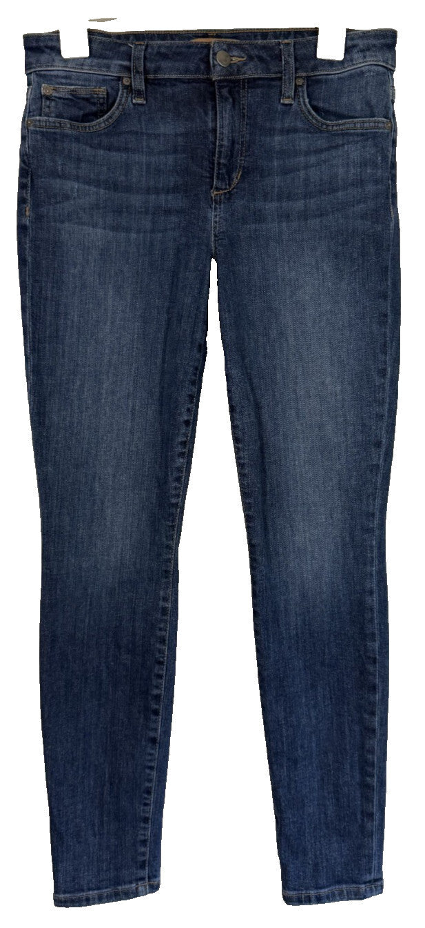 Joes The Icon Mid Rise Skinny Ankle Womens Jeans Sz 29 Dark Wash Stretch