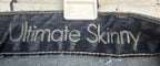 Calvin Klein Jeans Womens 6 Blue Ultimate Skinny Stretch Denim Pants