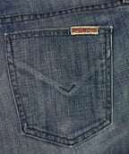Hudson Women Jeans Size 27 Blue Skinny Stretch Low Rise *Made in USA*