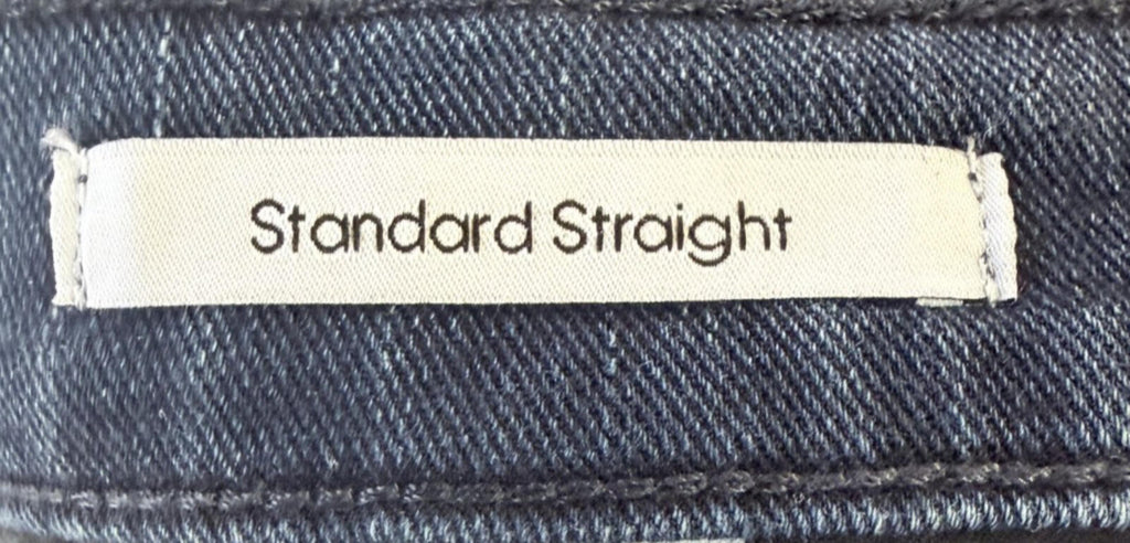 Calvin Klein Jeans Mens Sz 33x30 Blue Standard Straight Jeans Stretch Nice Fade