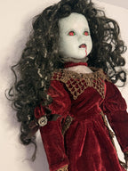 Countess Seraphina - OOAK Scary Creepy Doll 18" Hand Painted Horror Haunting Art