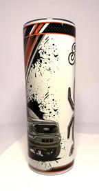 20 oz Ford Black Widow Stainless Steel Tumbler with Lid, Straw - F150