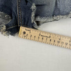 PINK Victoria's Secret womens cut-off high rise shorts Sz 10 stretch Distressed