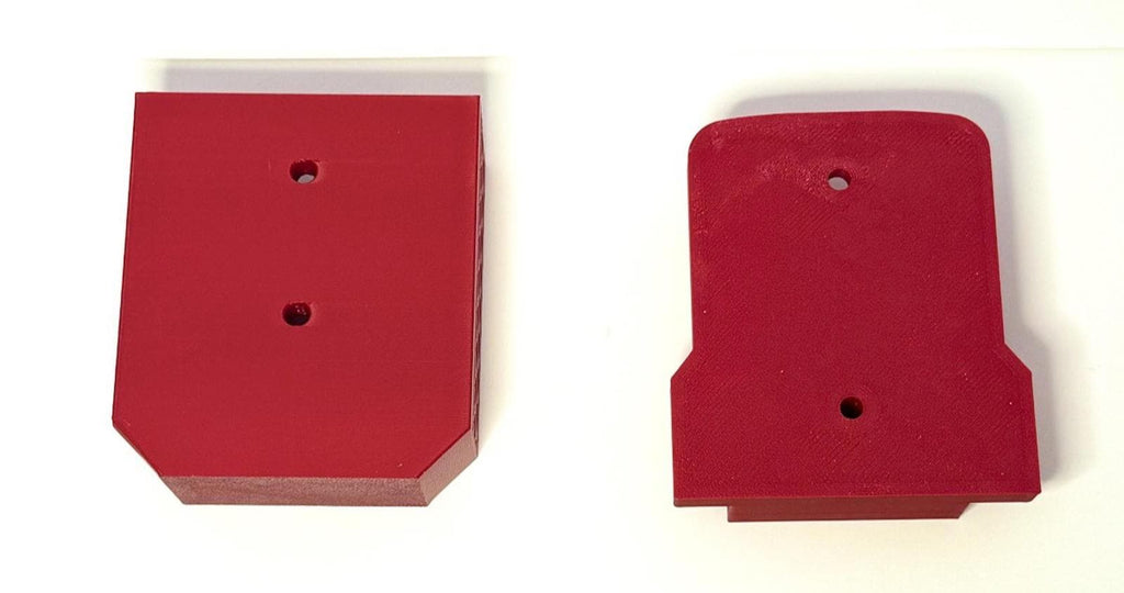 3D Printed Tool and Battery (M18 Fuel) Holder 3 Pack ~Red~ Mount in Van/Garage