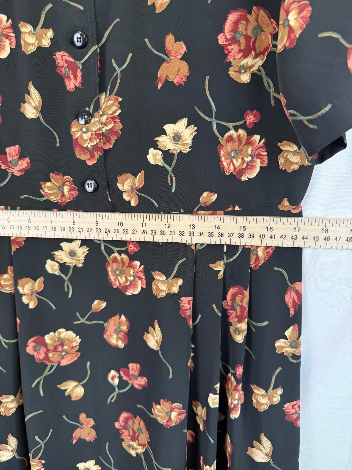 Rafaelle Womens Dress Size 10 Floral 50 Inch Legnth