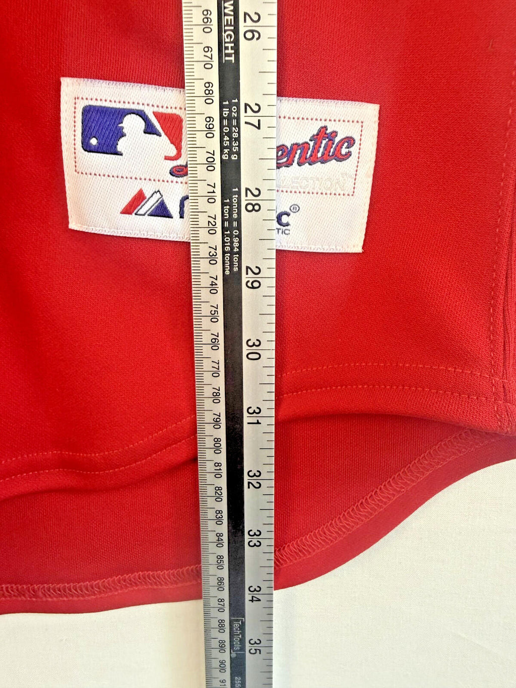Vintage Majestic Boston Red Sox Jersey Red Made In USA MLB Fan 01 Mens M