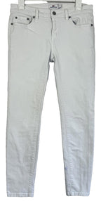 Vineyard Vines Jeans Womens Sz 6 White Skinny Ankle Stretch Cotton