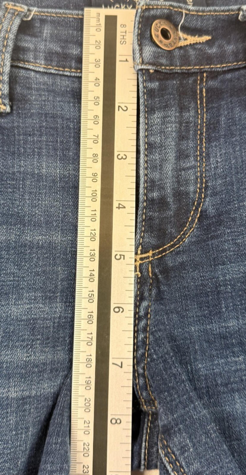 Lucky Brand Charlie Skinny Ankle Jeans Womens Size 4 Medium Wash Stretch