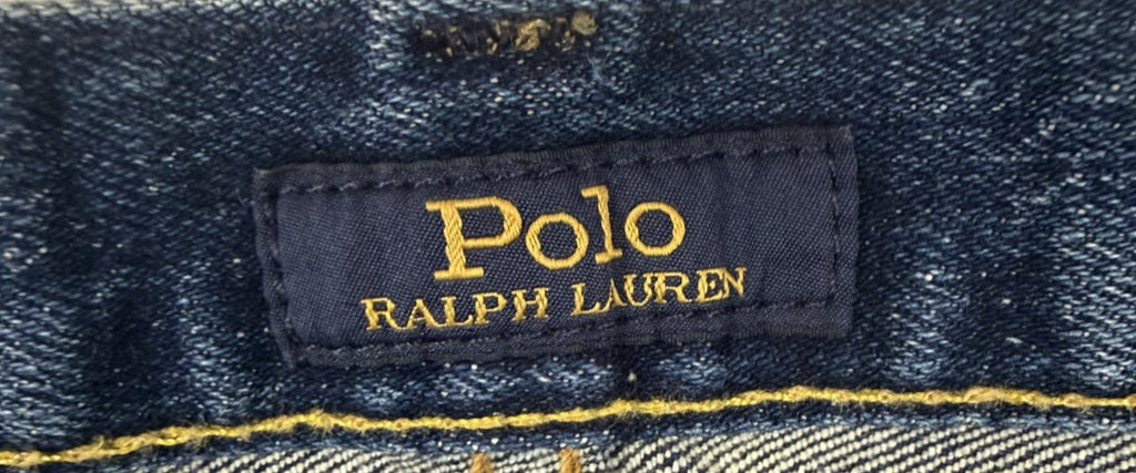 Polo Ralph Lauren The Sullivan Slim Jeans Mens 35x32 Blue Slim Straight Stretch