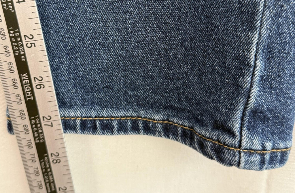 Levis 502 Jeans Mens 34x29 Blue Tapered Leg Medium Wash Mid Rise EUC