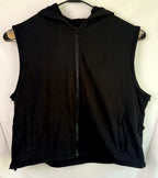 Harley-Davidson Hoodie Men's Sz XXL 2XL Black Fleece Sleeveless Vest