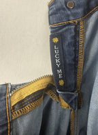 Lucky Brand Charlie Flare Jeans Womens 10 Blue Denim Stretch - Made in USA