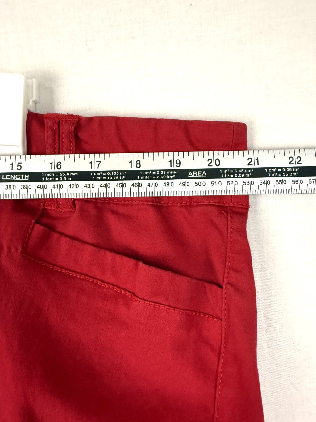 Torrid Womens Plus Size Shorts Sz 24 Red Cuffed