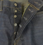 Levis 501 Jeans 38x34 Blue Regular Straight Dark Dirtwash Red Tab Denim
