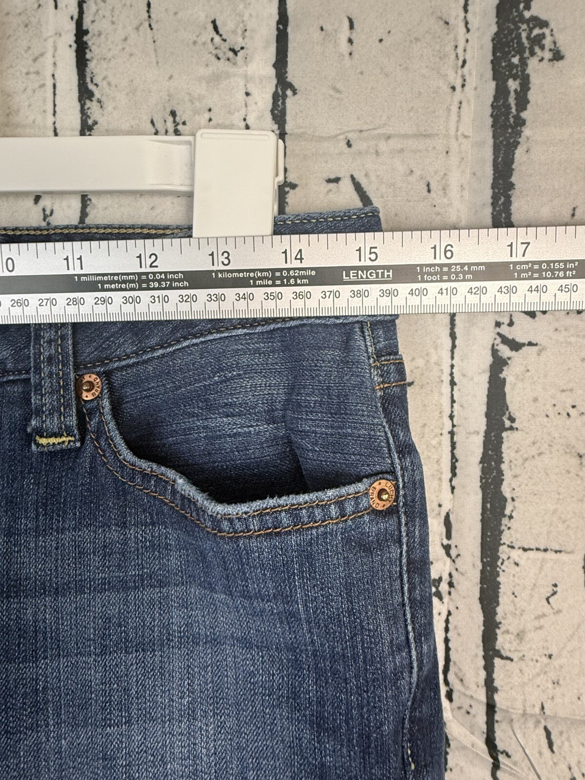 Lucky Brand Dungarees Lola Straight Womens Jeans Size 28 Denim Blue