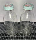 2x Bormioli Rocco Limited Edition Quattro Stagioni Vintage Collection 64 Oz