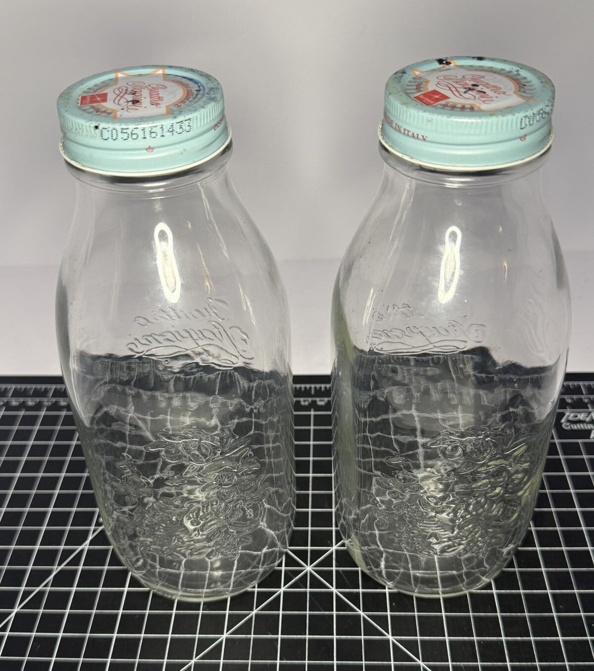 2x Bormioli Rocco Limited Edition Quattro Stagioni Vintage Collection 64 Oz