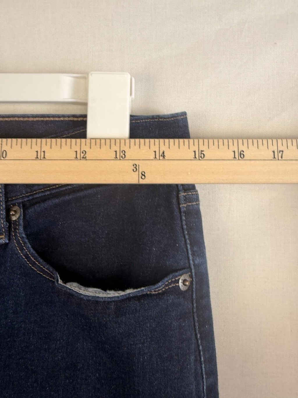 Levi's Curvy Bootcut Jeans Womens Size 29 29x30 Dark Wash Stretch