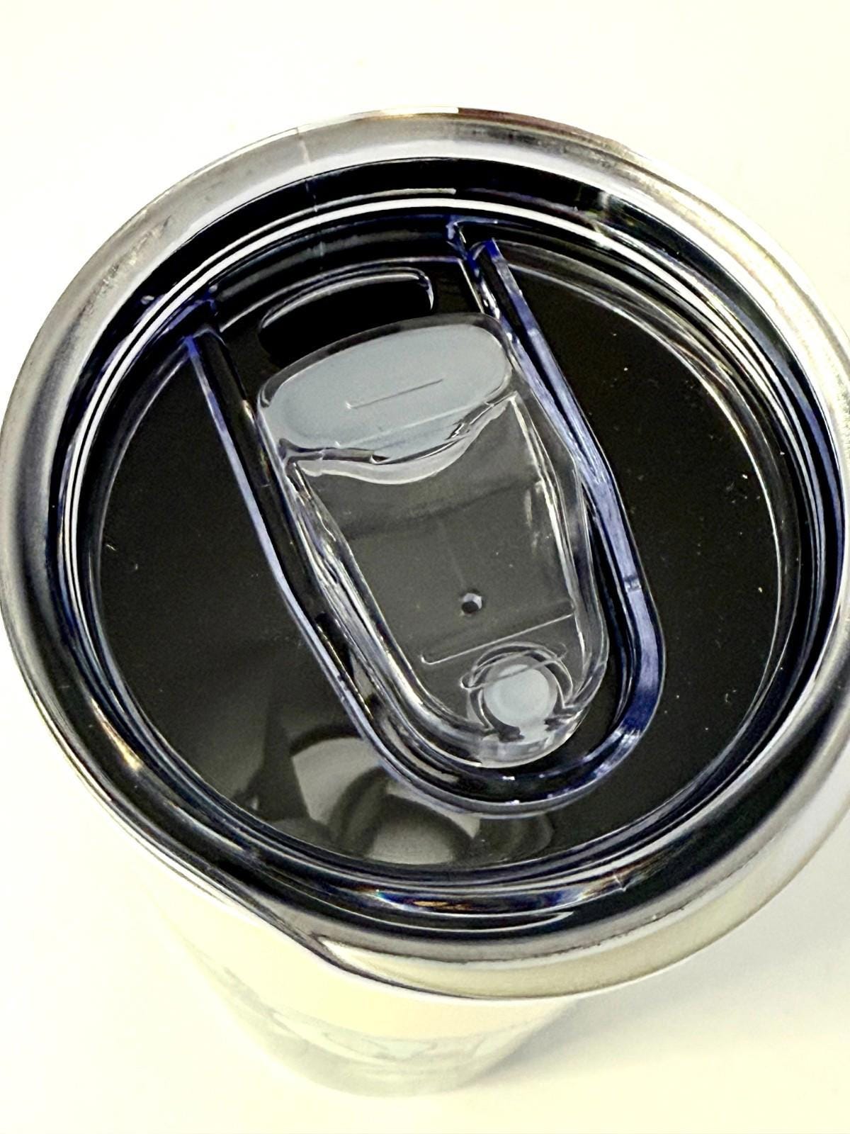 20 oz Camp Life Stainless Steel Tumbler with Lid, Straw