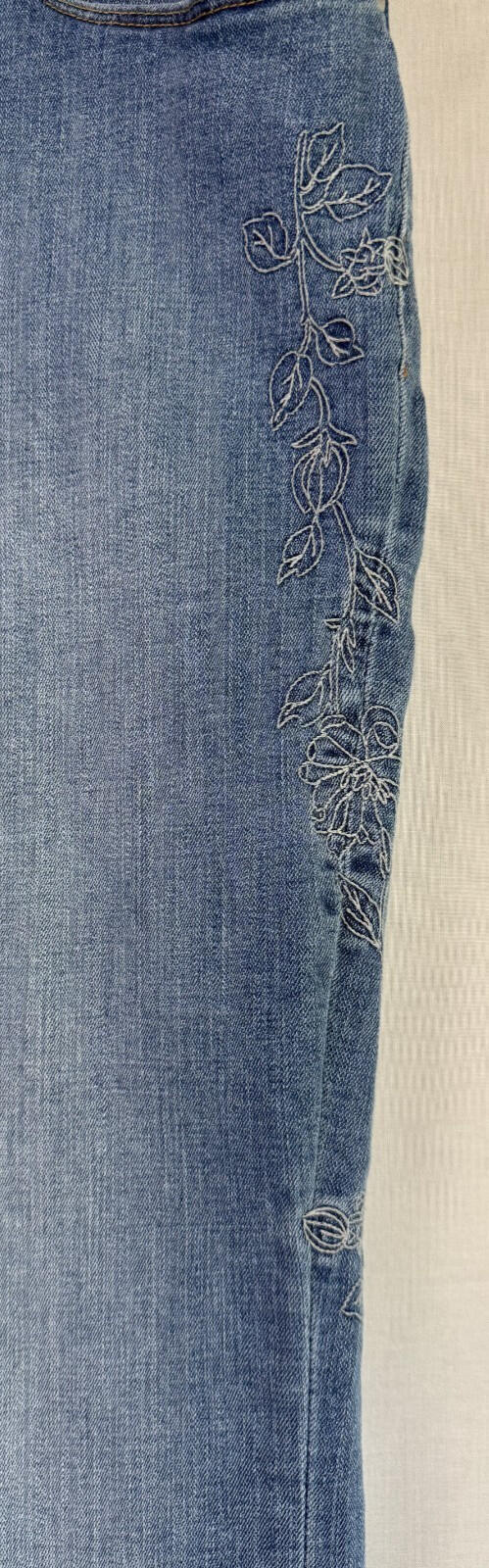 Levis Womens Classic Bootcut Jeans Size 16 Blue Denim Stretch Cotton Blend