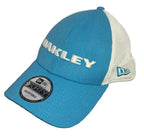 NEW Oakley Unisex Blue/White New Era 9Forty Snapback Trucker Hat