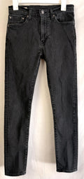 Levi's 510 Skinny Jeans Black Men's Size 31x30 Red Tab Excellent Used Condition!