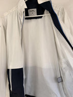 Michael Kors Perfomance Zip Jacket Windbreaker Mens Size M White and Blue