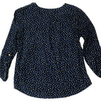 Gap black polka dot womens shirt m
