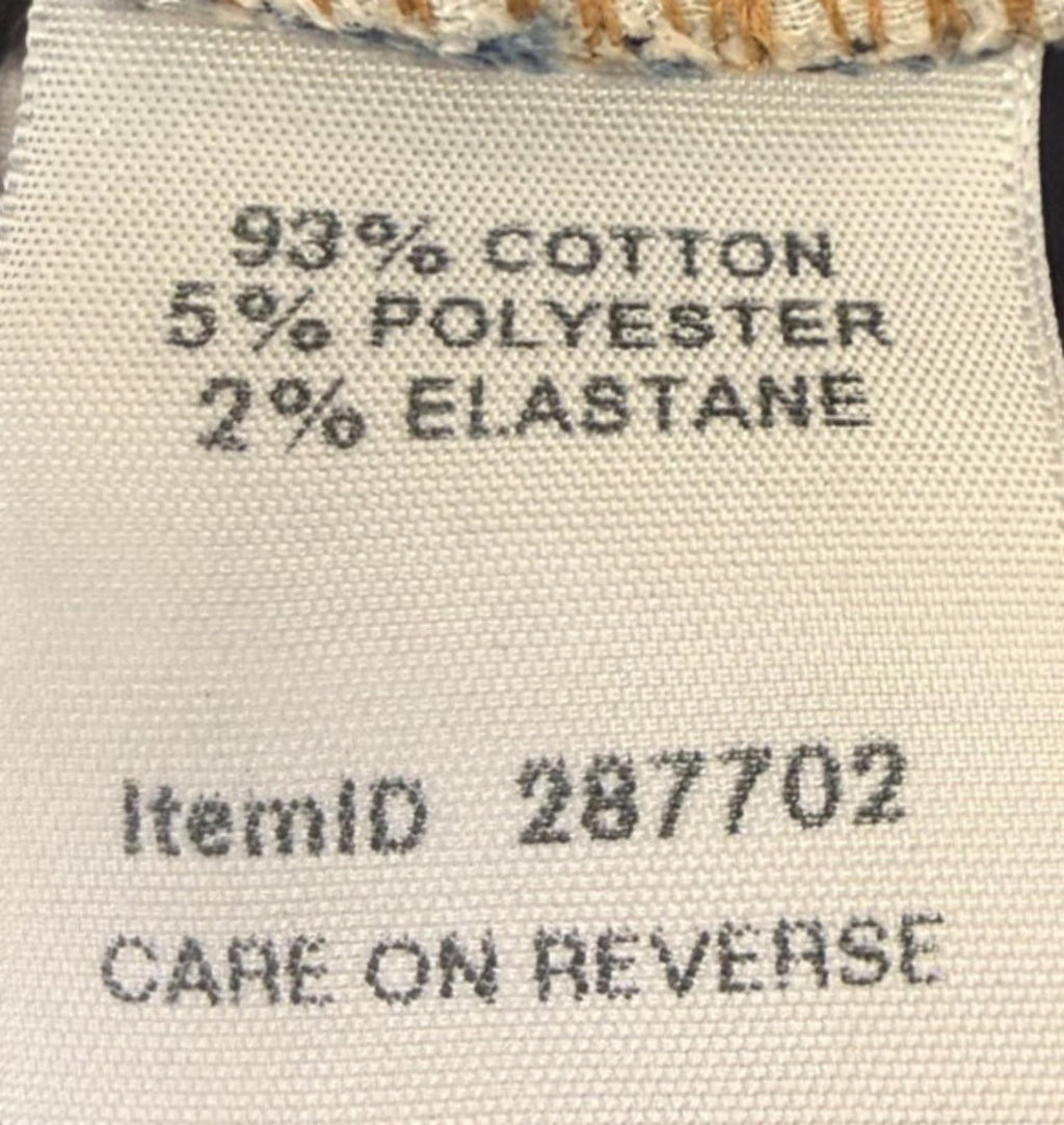 LL Bean womens capri jeans size 16 med wash denim high rise