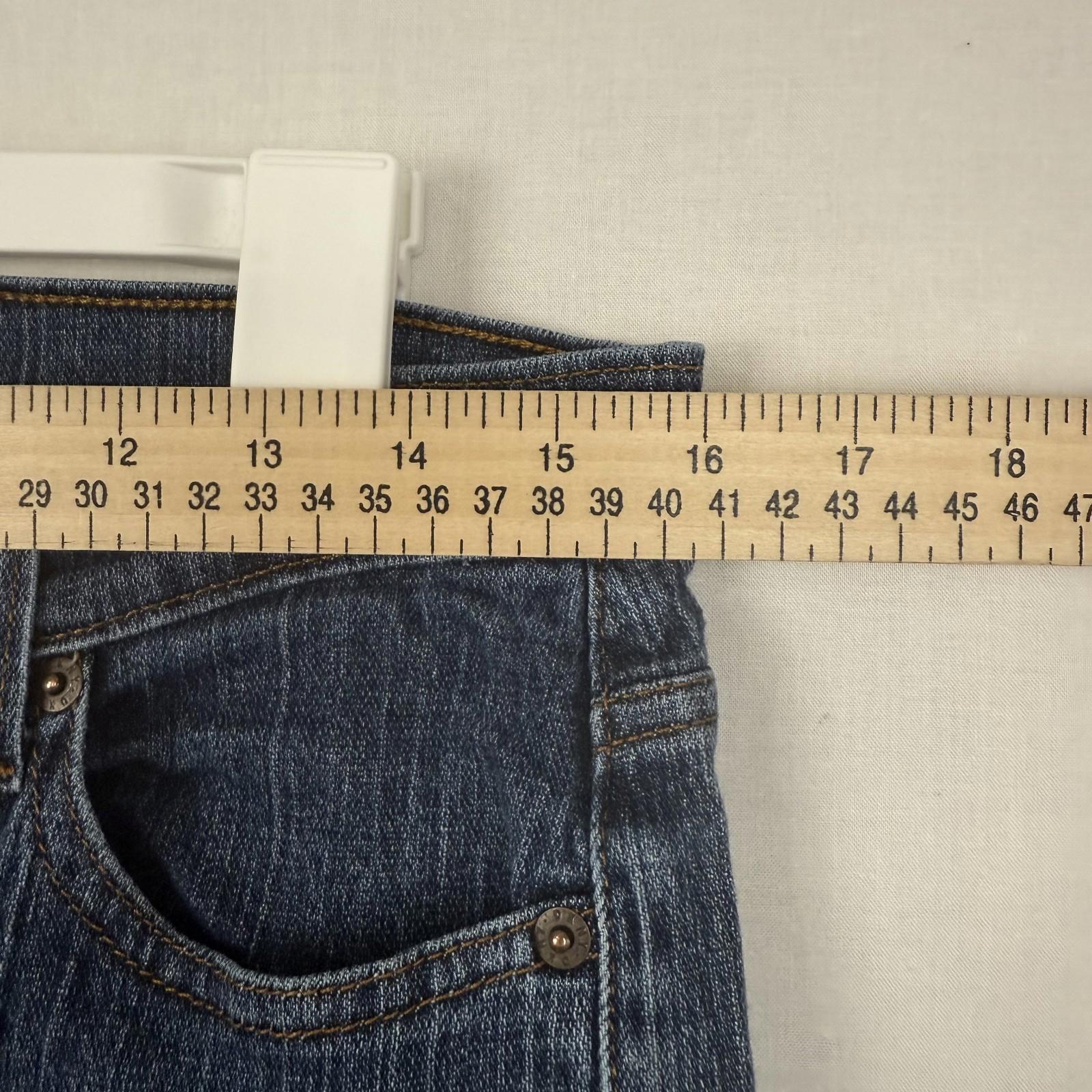 DKNY Jeans Womens Sz 10R Greenwich Bootcut Medium Wash Blue