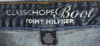 Tommy Hilfiger Classic Hope Boot Womens Sz 12 Short Dark Wash Blue Denim Jeans