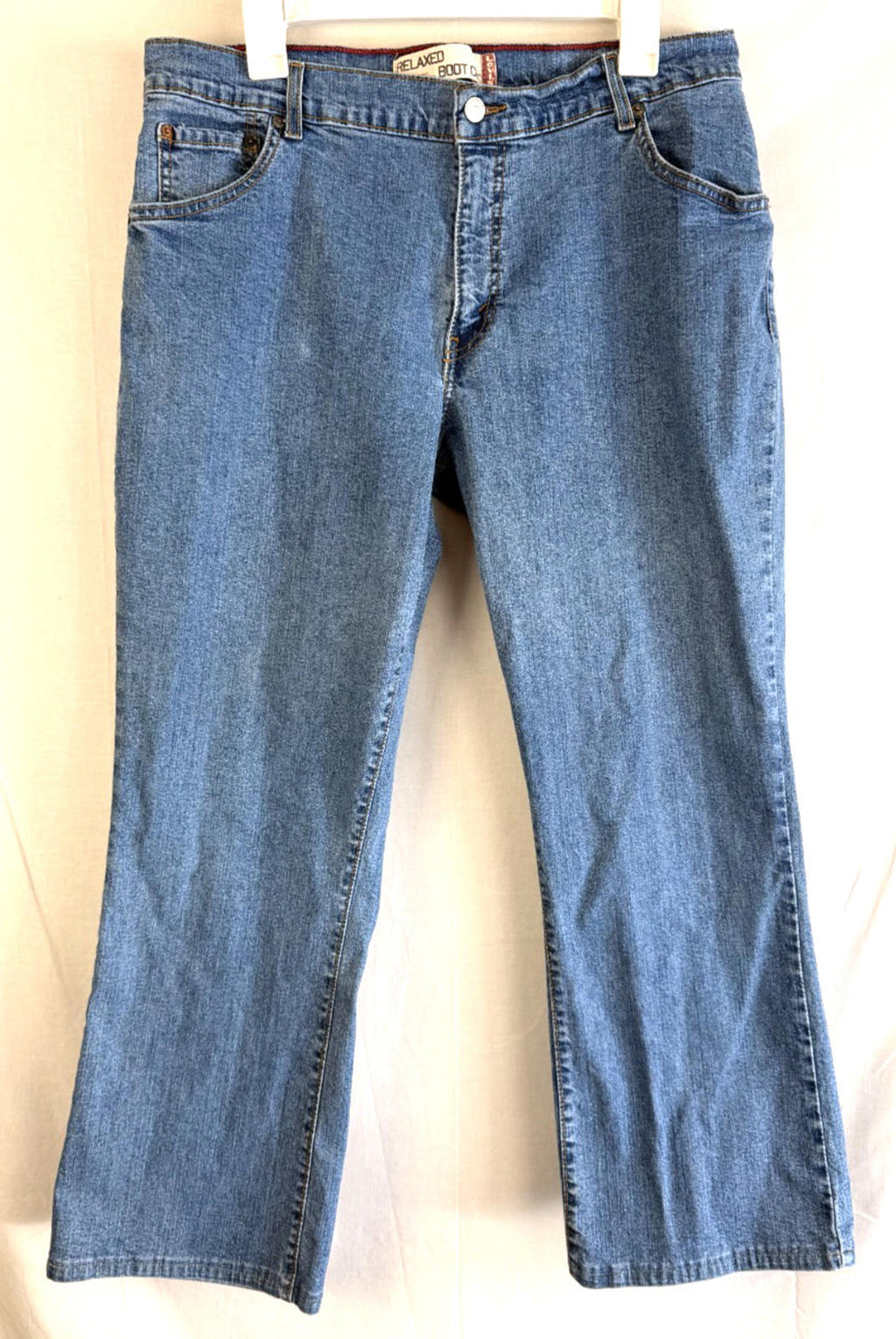Levi's 550 Relaxed Bootcut Denim Jeans Womens Size 16 Short