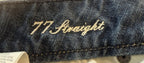 American Eagle 77 Straight Jeans Womens Size 6 Long Blue Denim 30x31