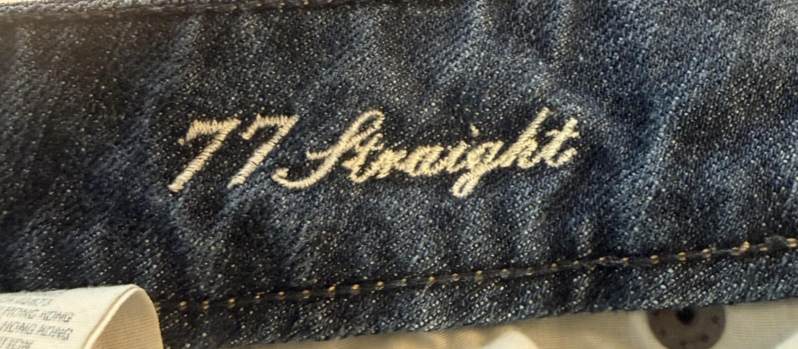 American Eagle 77 Straight Jeans Womens Size 6 Long Blue Denim 30x31