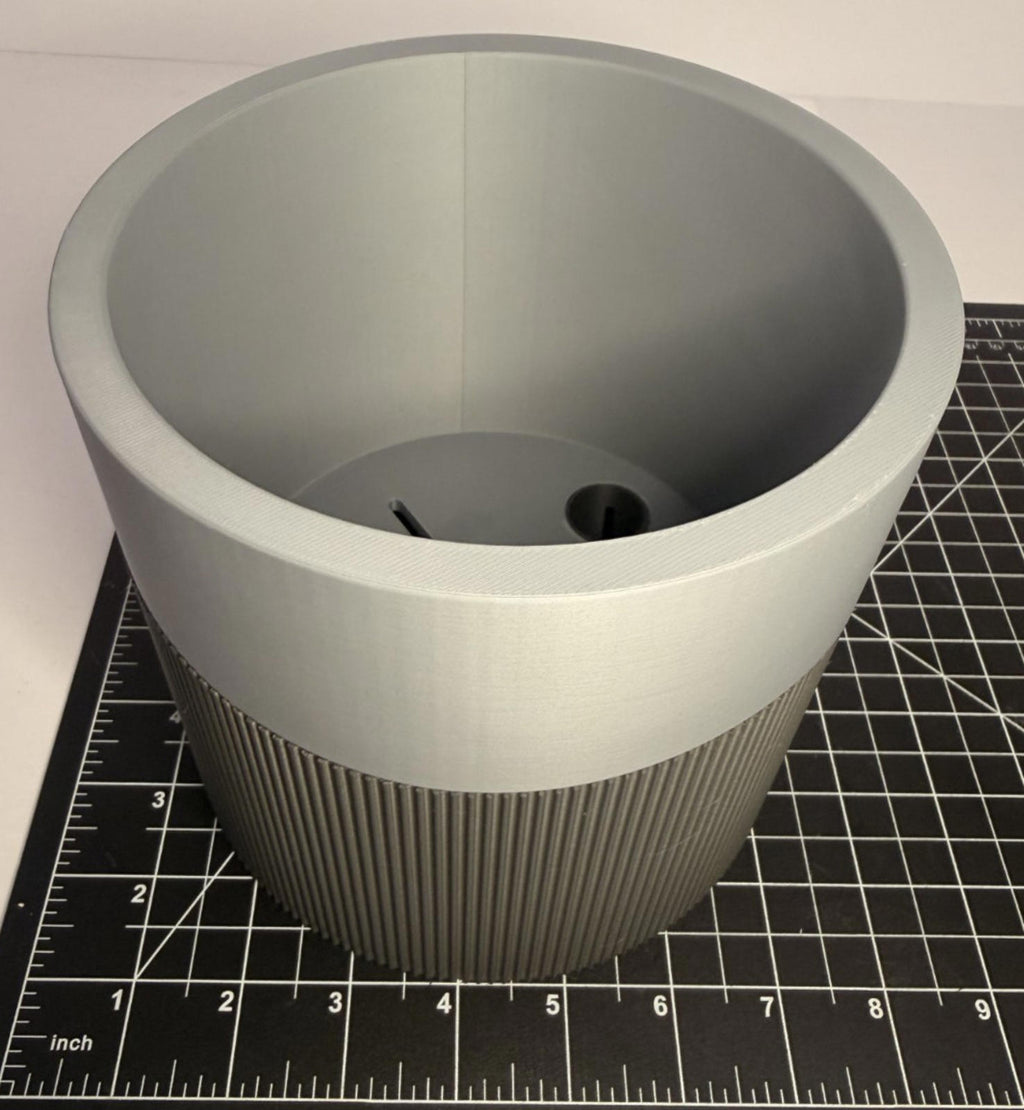 Bottom Watering Indoor Plant Pot - 3D Printed PLA